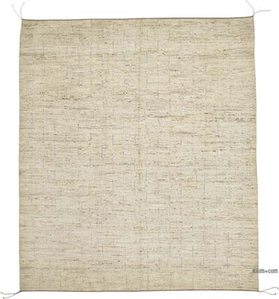 New Moroccan Style Hand-Knotted Rug - 8' 6" x 9' 9" (102" x 117")