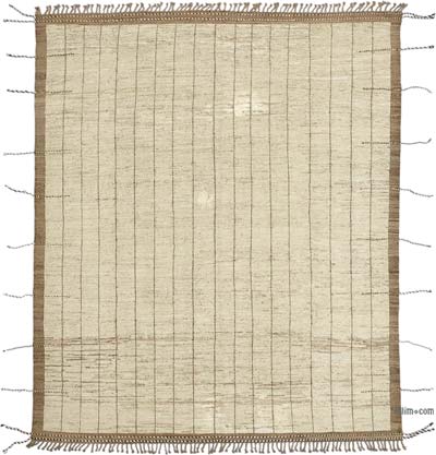 Yeni Fas Tarzi El Dokuma Hali - 255 cm x 306 cm
