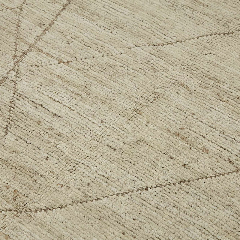 Nueva Alfombra Tejida a Mano de Estilo Marroquí - 206 cm x 295 cm - K0083963