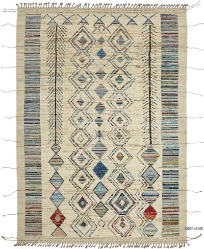 Yeni Fas Tarzi El Dokuma Hali - 211 cm x 300 cm