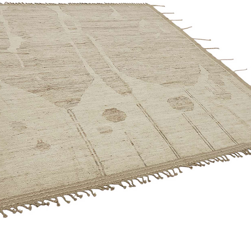 Nueva Alfombra Tejida a Mano de Estilo Marroquí - 253 cm x 307 cm - K0083967