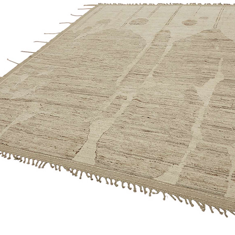 Nueva Alfombra Tejida a Mano de Estilo Marroquí - 253 cm x 307 cm - K0083967