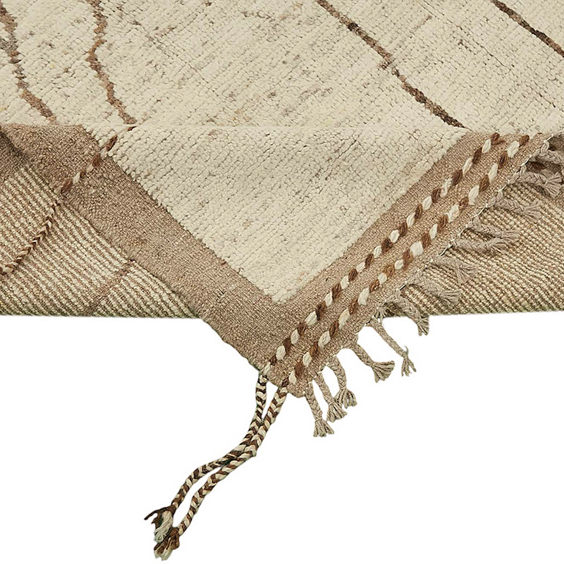 New Moroccan Style Hand-Knotted Rug - 8' 5" x 9' 9" (101" x 117") - K0083971