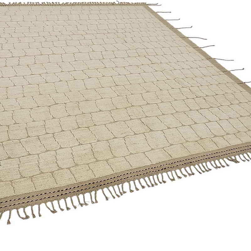 Nueva Alfombra Tejida a Mano de Estilo Marroquí - 249 cm x 312 cm - K0083972