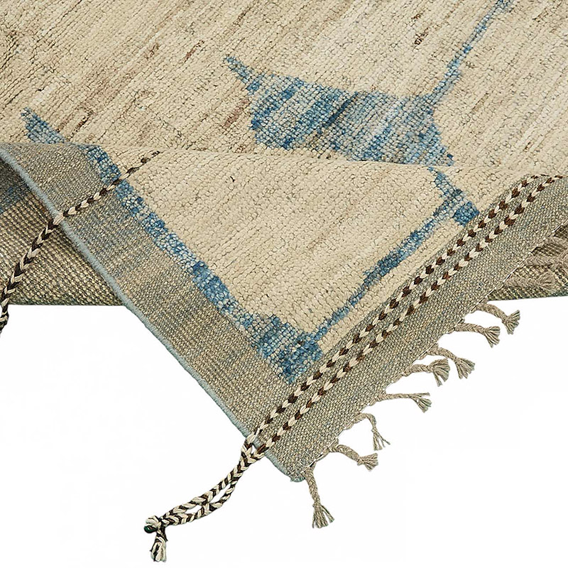 New Moroccan Style Hand-Knotted Rug - 6' 11" x 10' 2" (83" x 122") - K0083973