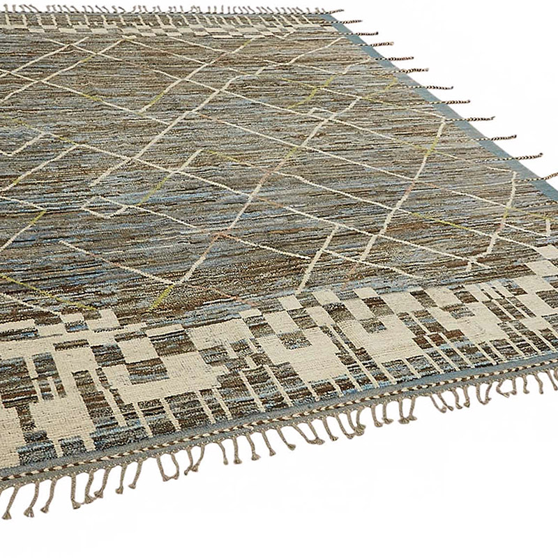 Nueva Alfombra Tejida a Mano de Estilo Marroquí - 258 cm x 304 cm - K0083975