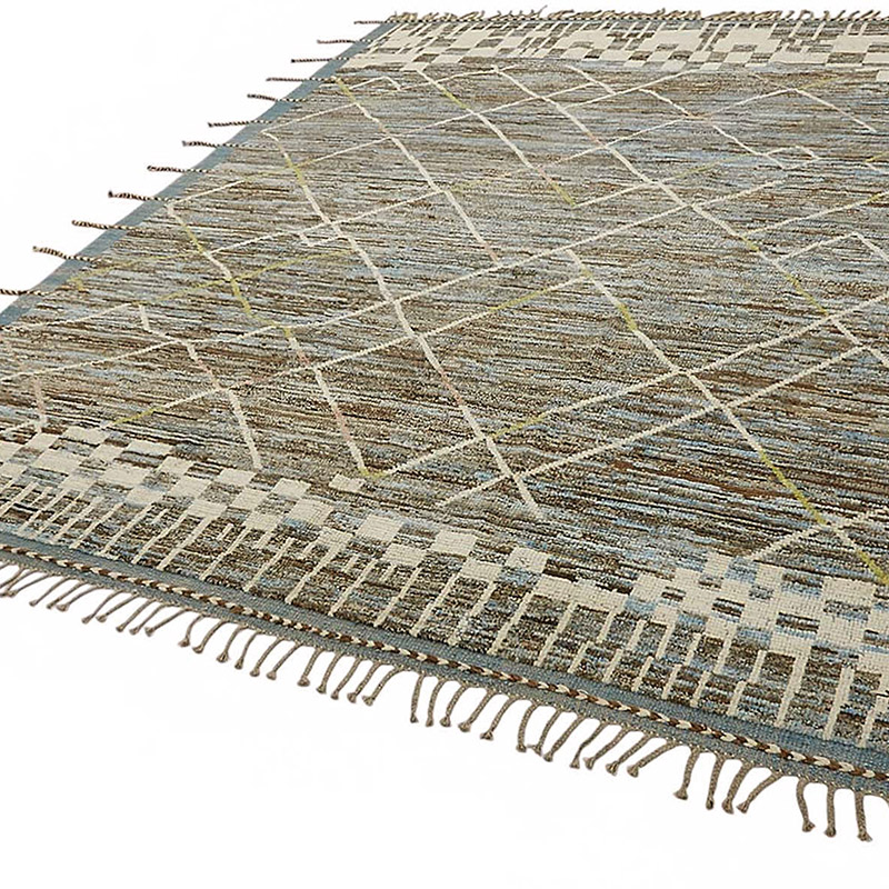 Nueva Alfombra Tejida a Mano de Estilo Marroquí - 258 cm x 304 cm - K0083975