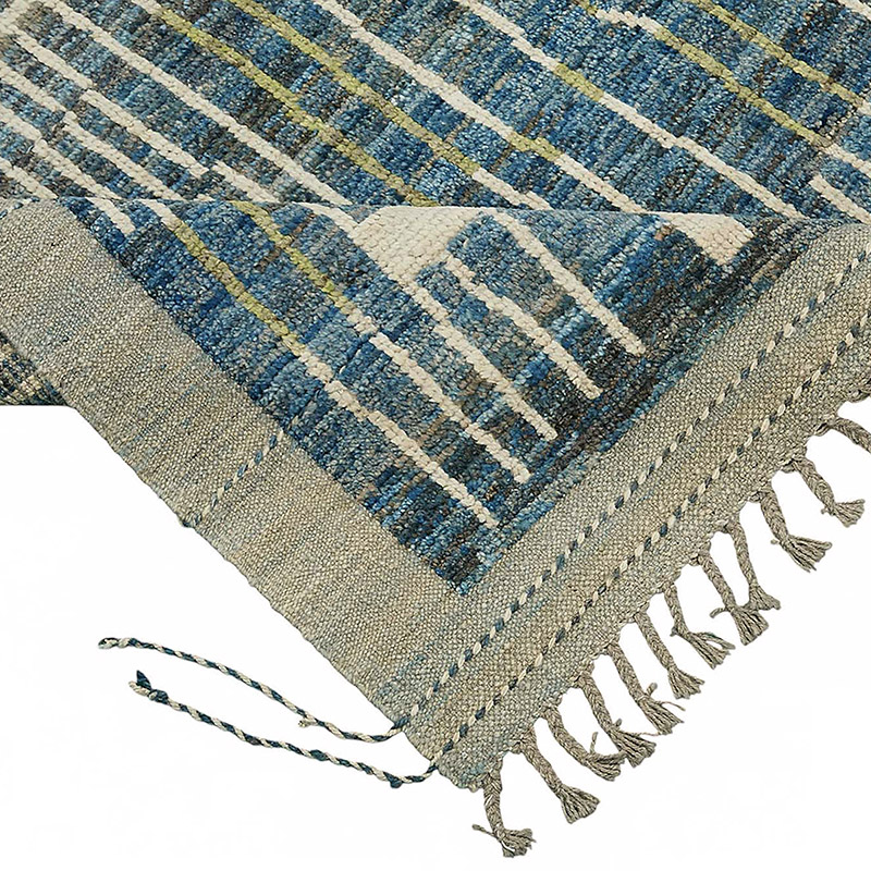 Nueva Alfombra Tejida a Mano de Estilo Marroquí - 219 cm x 307 cm - K0083979
