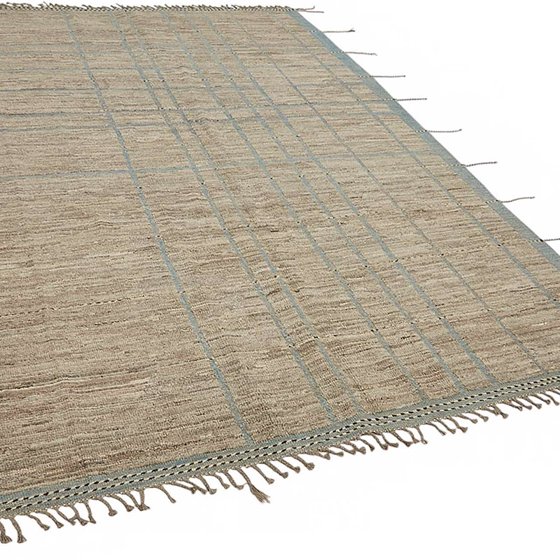New Moroccan Style Hand-Knotted Rug - 6' 9" x 10'  (81" x 120") - K0083981