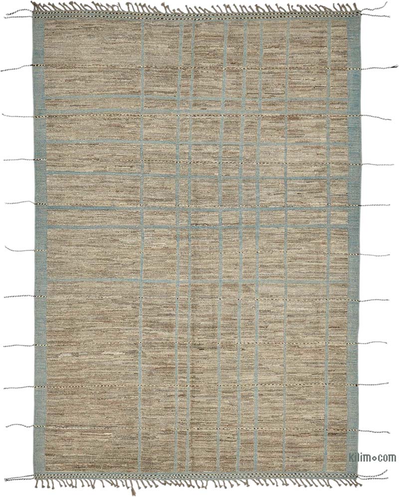 New Moroccan Style Hand-Knotted Rug - 6' 9" x 10'  (81" x 120") - K0083981