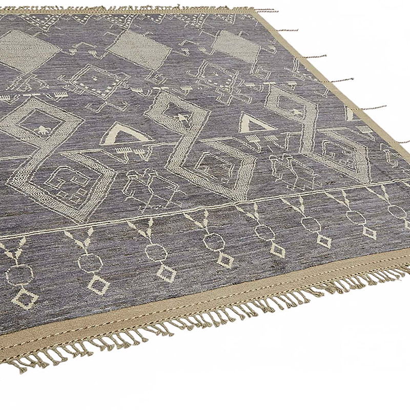 Yeni Fas Tarzi El Dokuma Hali - 251 cm x 296 cm - K0083985