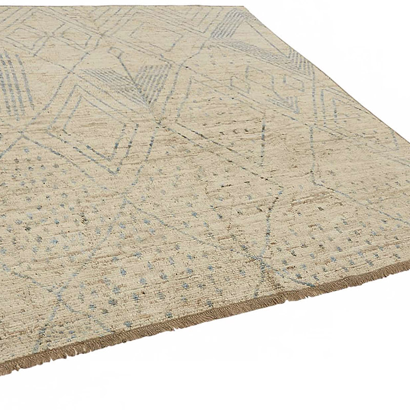 Nueva Alfombra Tejida a Mano de Estilo Marroquí - 254 cm x 288 cm - K0083986