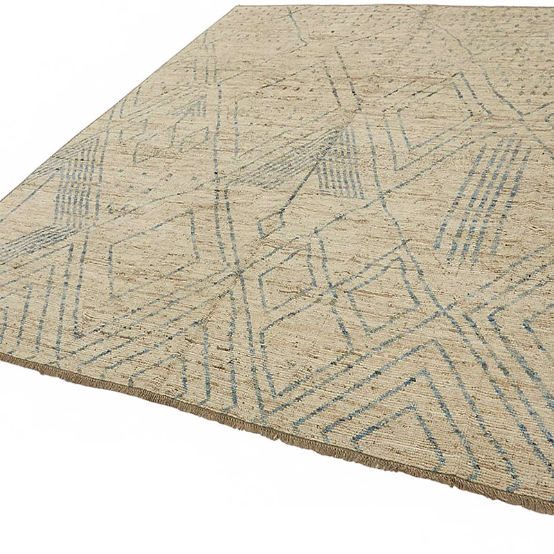 Nueva Alfombra Tejida a Mano de Estilo Marroquí - 254 cm x 288 cm - K0083986