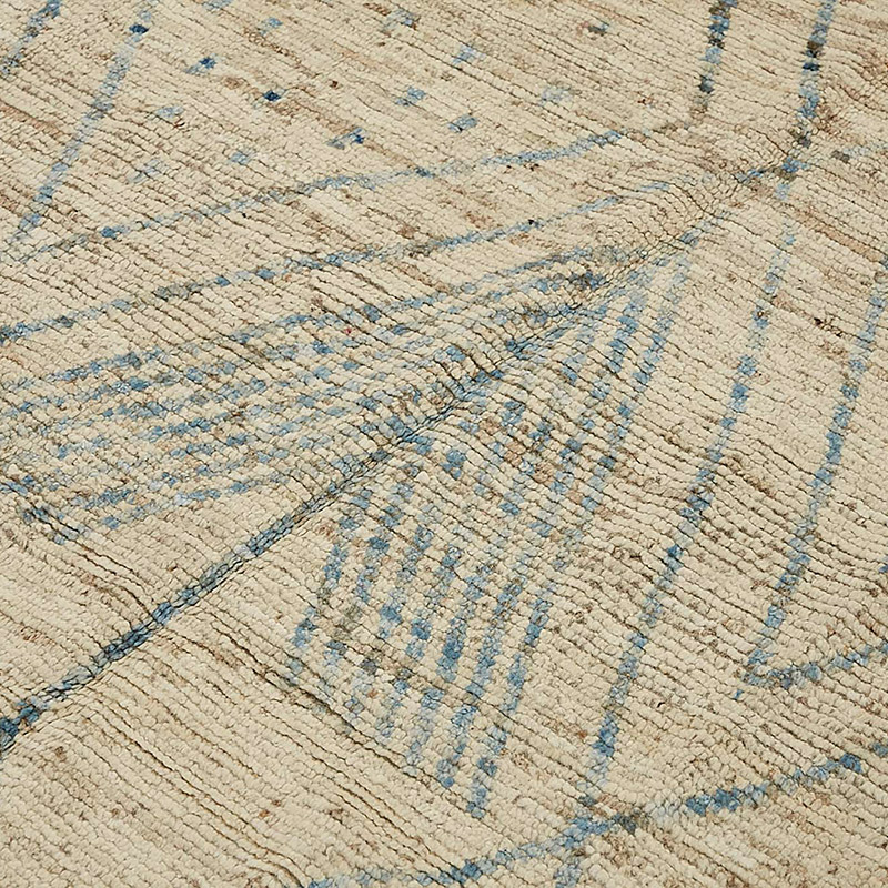 Nueva Alfombra Tejida a Mano de Estilo Marroquí - 254 cm x 288 cm - K0083986