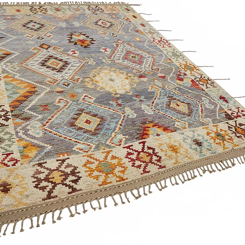 New Hand-Knotted Rug - 6' 11" x 10' 1" (83" x 121") - K0083993