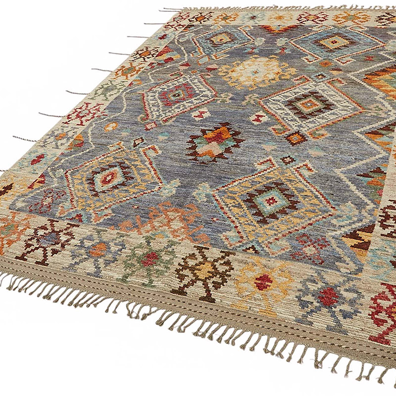 New Hand-Knotted Rug - 6' 11" x 10' 1" (83" x 121") - K0083993