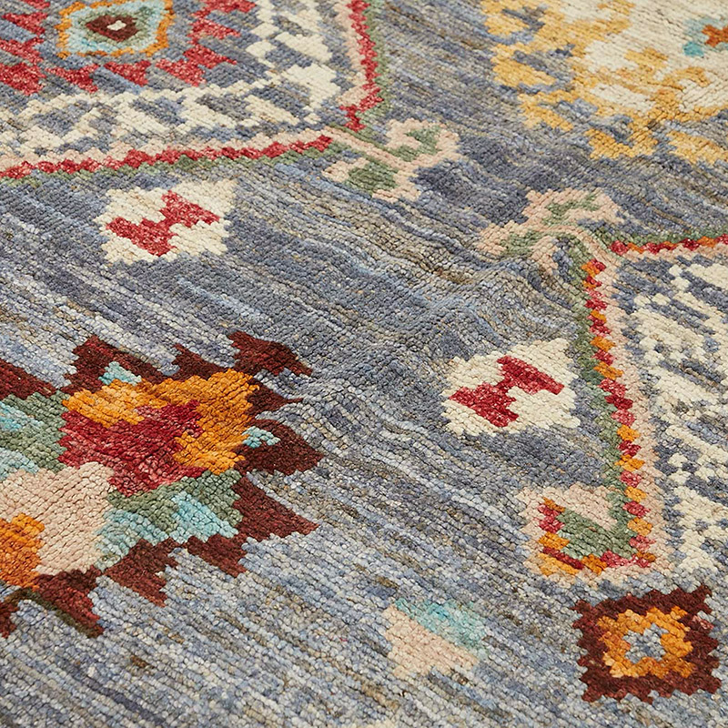 New Hand-Knotted Rug - 6' 11" x 10' 1" (83" x 121") - K0083993