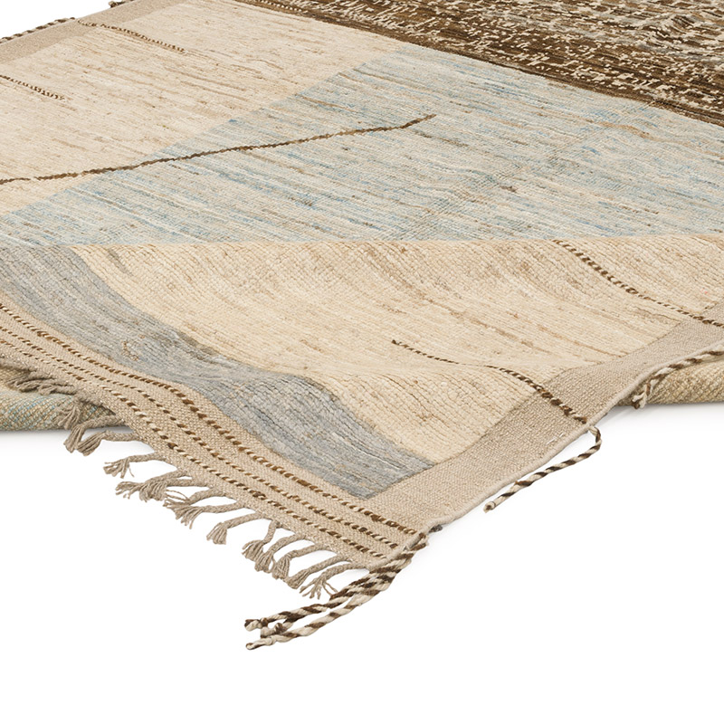 Nueva Alfombra Tejida a Mano de Estilo Marroquí - 214 cm x 307 cm - K0083995