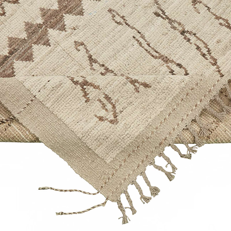 Nueva Alfombra Tejida a Mano de Estilo Marroquí - 212 cm x 311 cm - K0083999
