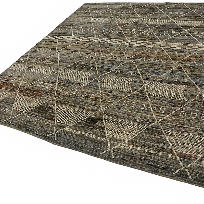 Yeni Fas Tarzi El Dokuma Hali - 261 cm x 297 cm - K0084004