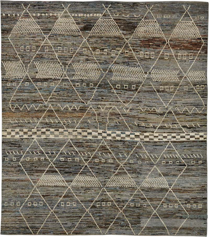 Yeni Fas Tarzi El Dokuma Hali - 261 cm x 297 cm - K0084004