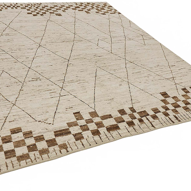 Yeni Fas Tarzi El Dokuma Hali - 259 cm x 293 cm - K0084007