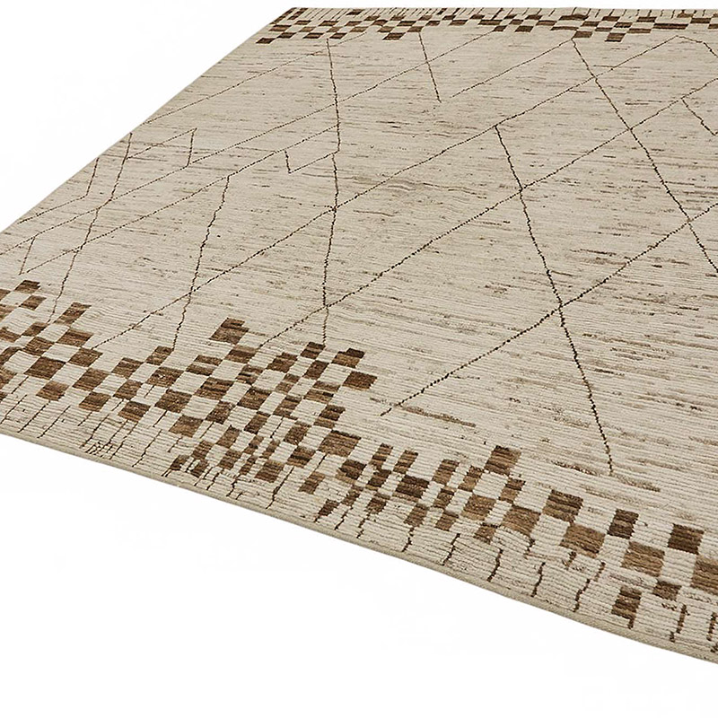 Yeni Fas Tarzi El Dokuma Hali - 259 cm x 293 cm - K0084007