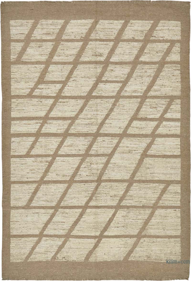 Nueva Alfombra Tejida a Mano de Estilo Marroquí - 200 cm x 300 cm - K0084009