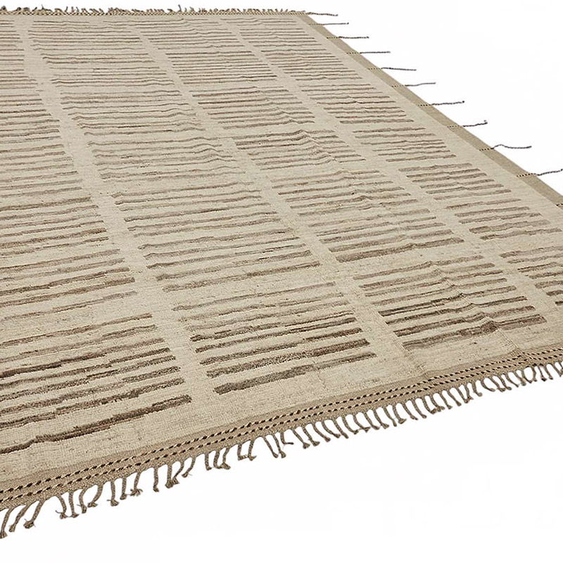 New Moroccan Style Hand-Knotted Rug - 9' 1" x 11' 9" (109" x 141") - K0084010