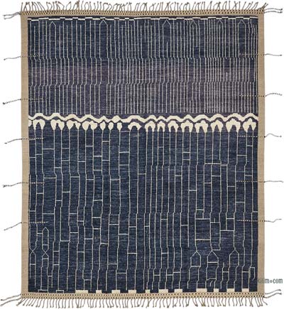 Nueva Alfombra Tejida a Mano de Estilo Marroquí - 253 cm x 299 cm
