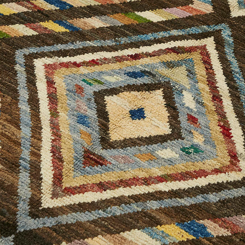 New Moroccan Style Hand-Knotted Rug - 5' 9" x 8'  (69" x 96") - K0084015
