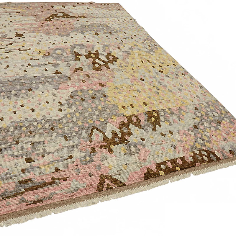 New Hand-Knotted Rug - 6' 5" x 9' 8" (77" x 116") - K0084017