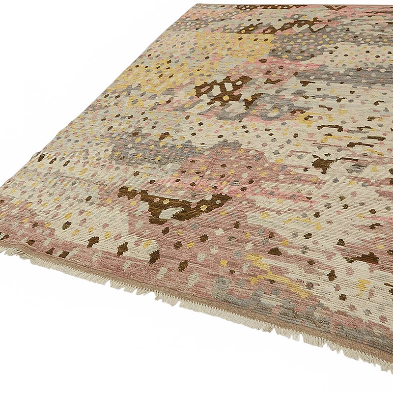 New Hand-Knotted Rug - 6' 5" x 9' 8" (77" x 116") - K0084017