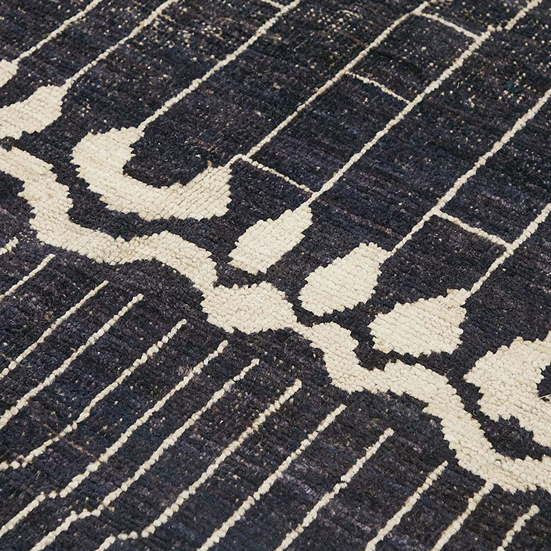 New Moroccan Style Hand-Knotted Rug - 6' 10" x 9' 10" (82" x 118") - K0084022