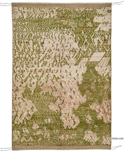 Nueva Alfombra Anudada a Mano - 203 cm x 309 cm