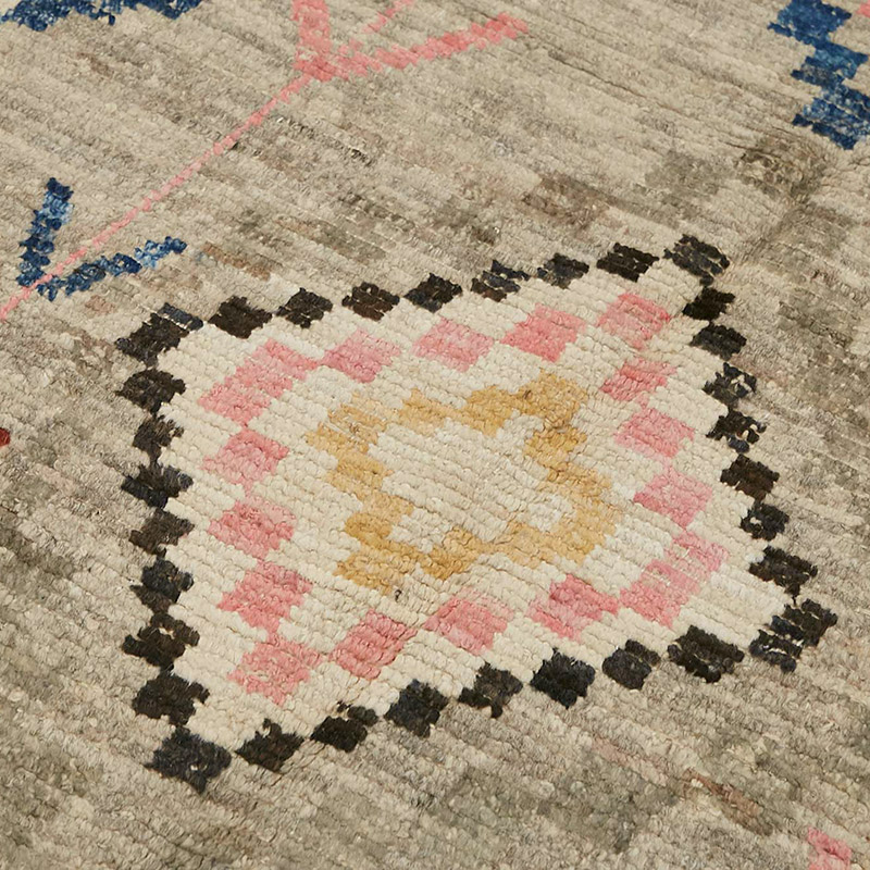 Nueva Alfombra Tejida a Mano de Estilo Marroquí - 180 cm x 290 cm - K0084025