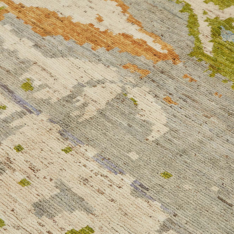 New Hand-Knotted Rug - 8' 2" x 9' 8" (98" x 116") - K0084036