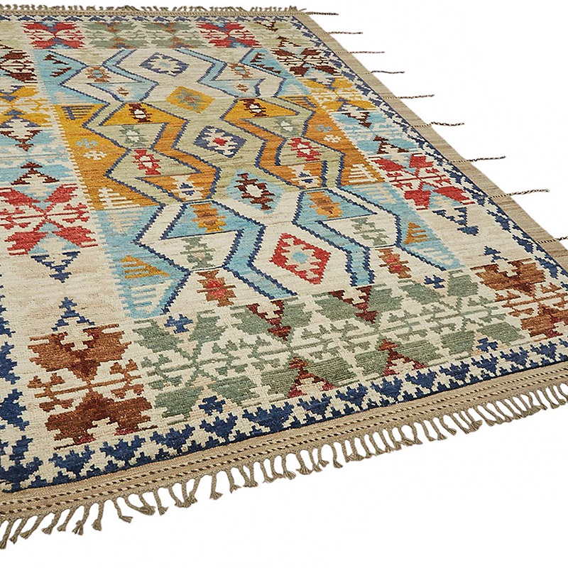New Hand-Knotted Rug - 6' 10" x 10' 3" (82" x 123") - K0084038