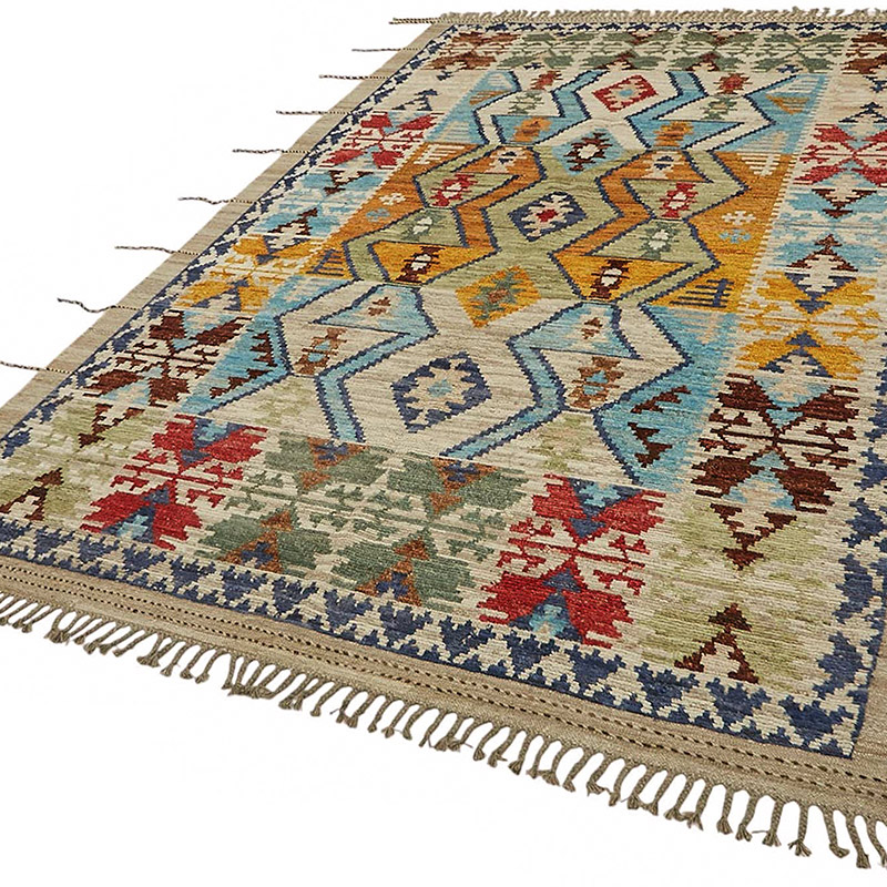 New Hand-Knotted Rug - 6' 10" x 10' 3" (82" x 123") - K0084038