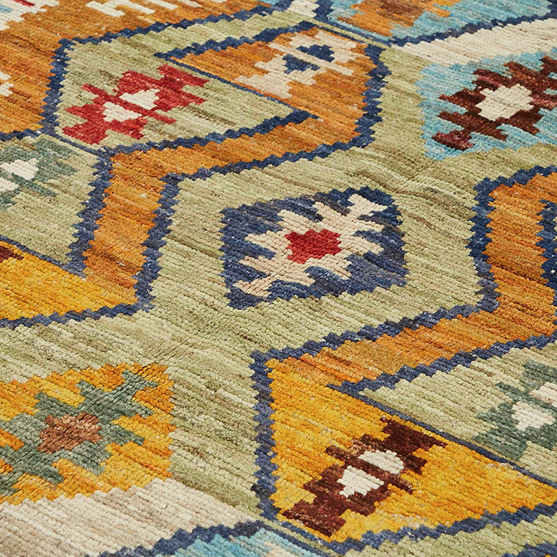 New Hand-Knotted Rug - 6' 10" x 10' 3" (82" x 123") - K0084038
