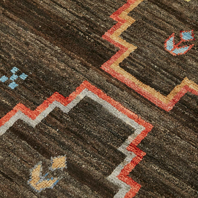 New Moroccan Style Hand-Knotted Rug - 4' 11" x 6' 4" (59" x 76") - K0084040