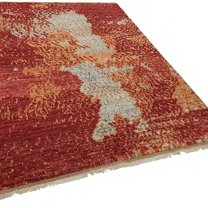 New Hand-Knotted Rug - 5' 6" x 7' 9" (66" x 93") - K0084042