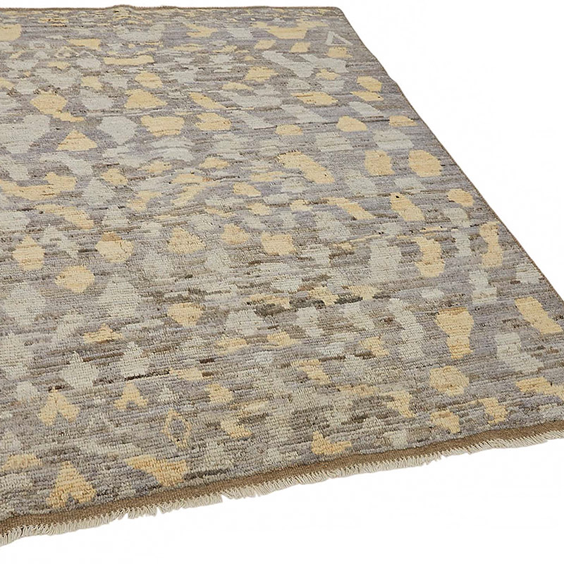Nueva Alfombra Tejida a Mano de Estilo Marroquí - 146 cm x 203 cm - K0084043