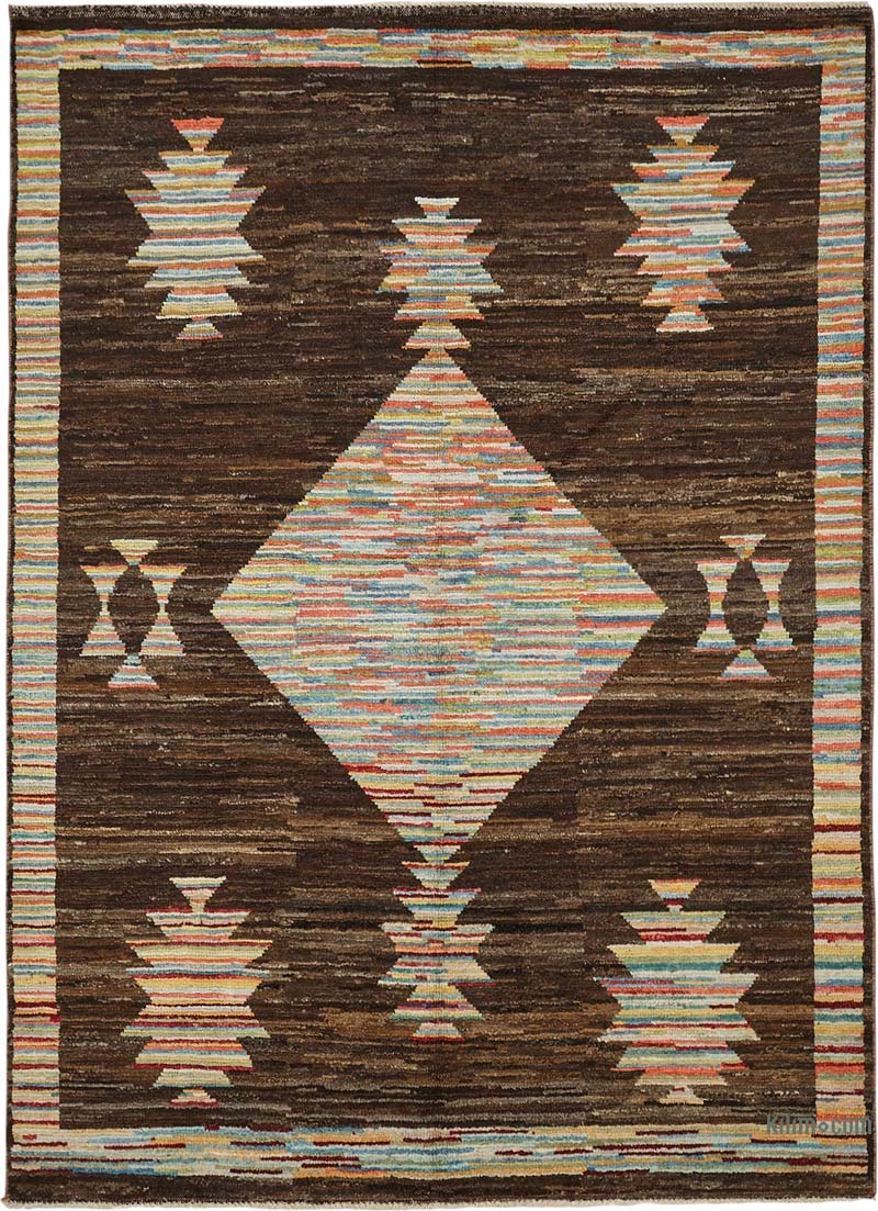 New Hand-Knotted Rug - 5' 8" x 7' 10" (68" x 94") - K0084049