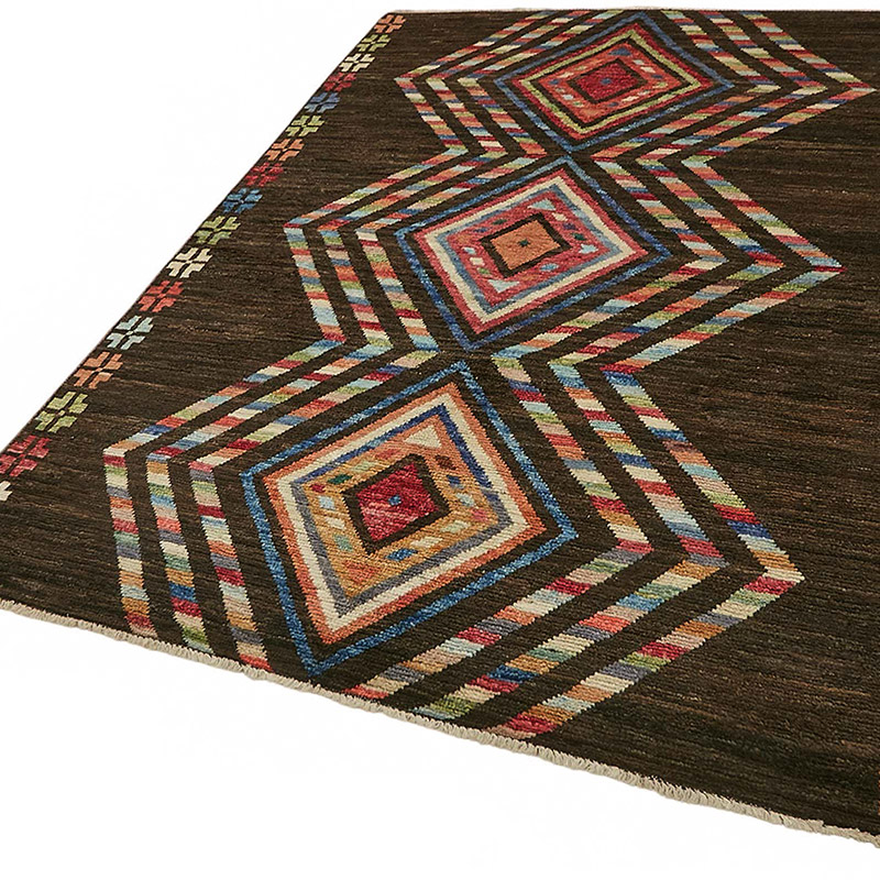 New Moroccan Style Hand-Knotted Rug - 5' 8" x 7' 10" (68" x 94") - K0084051