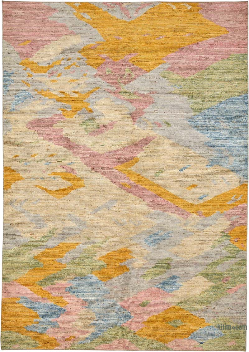 New Hand-Knotted Rug - 6' 8" x 9' 5" (80" x 113") - K0084053