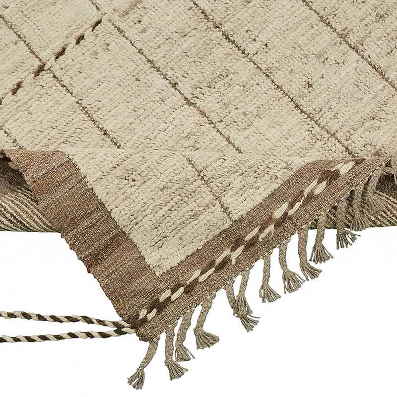 New Moroccan Style Hand-Knotted Rug - 7' 3" x 10'  (87" x 120") - K0084059