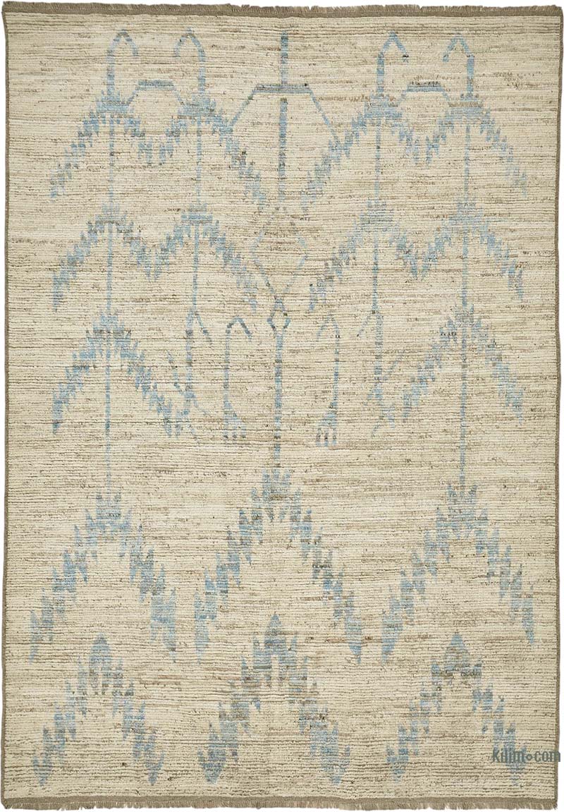 Yeni Fas Tarzi El Dokuma Hali - 203 cm x 295 cm - K0084060