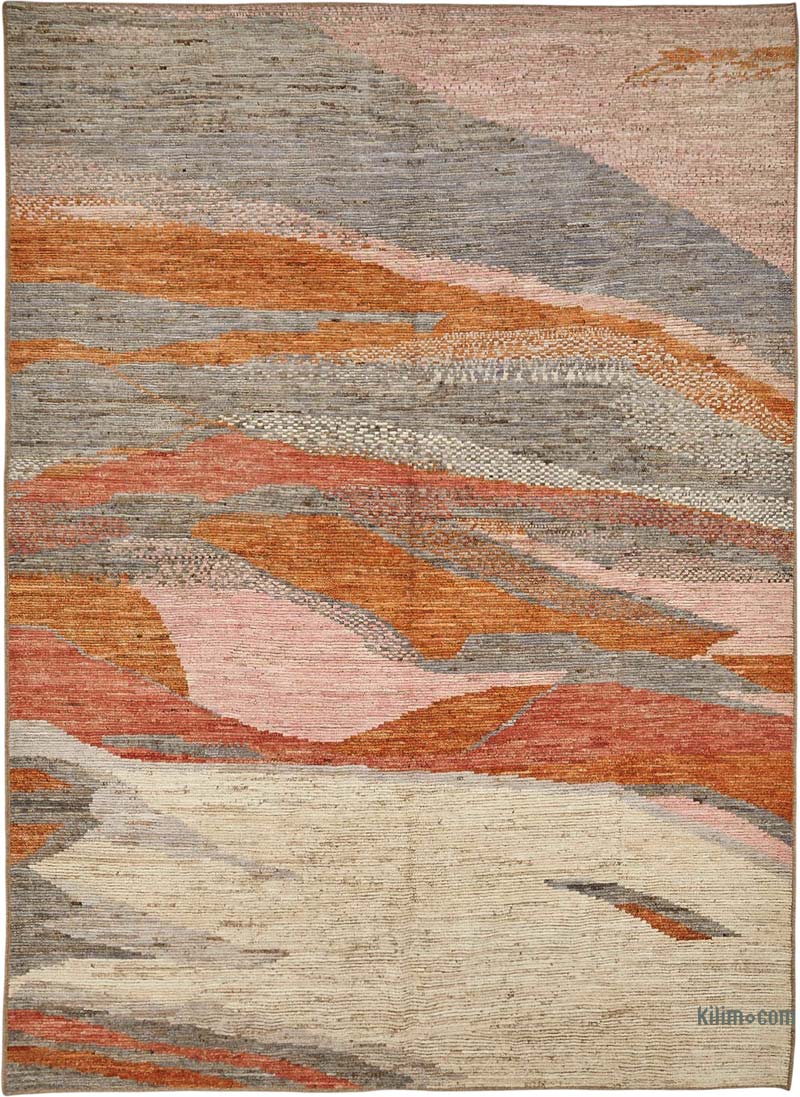 New Hand-Knotted Rug - 8'  x 11' 1" (96" x 133") - K0084062