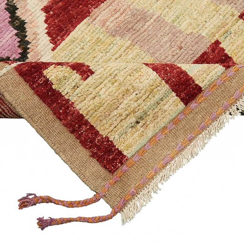 Nueva Alfombra Tejida a Mano de Estilo Marroquí - 200 cm x 307 cm - K0084067